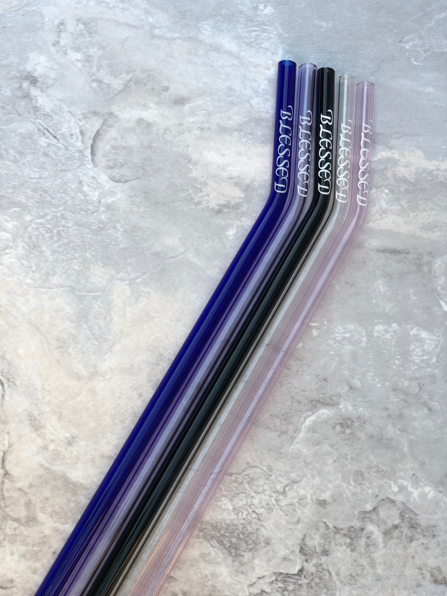 Blessed Glass Straws