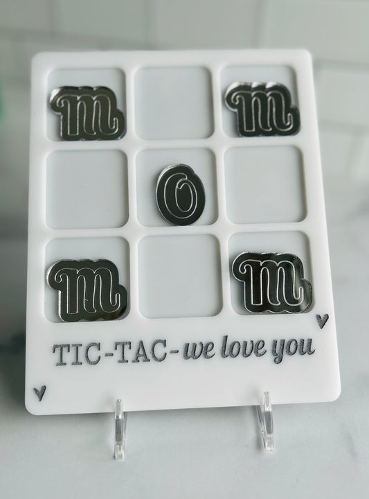 Acrylic Tic Tac Toe Board