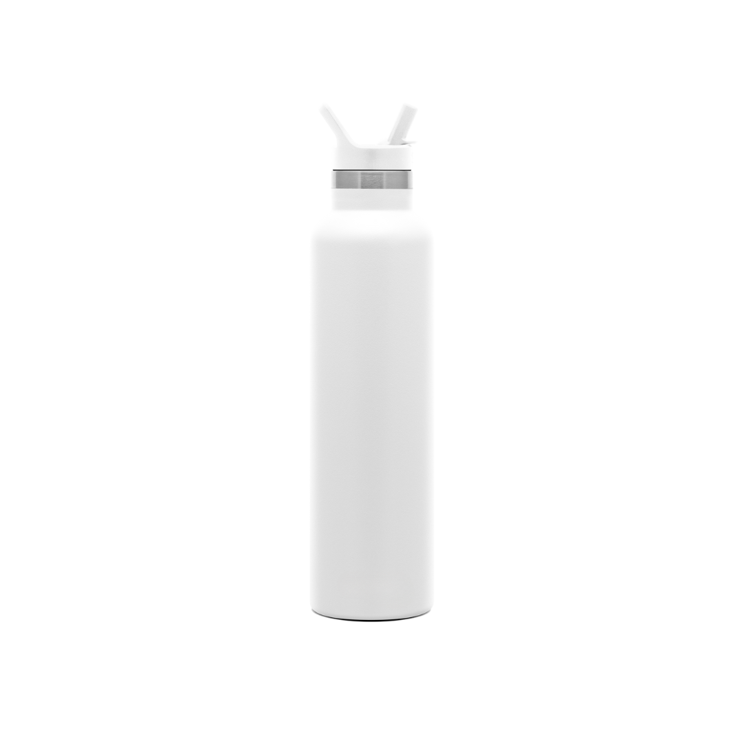 Insulated Water Bottle w/ Glass Stones