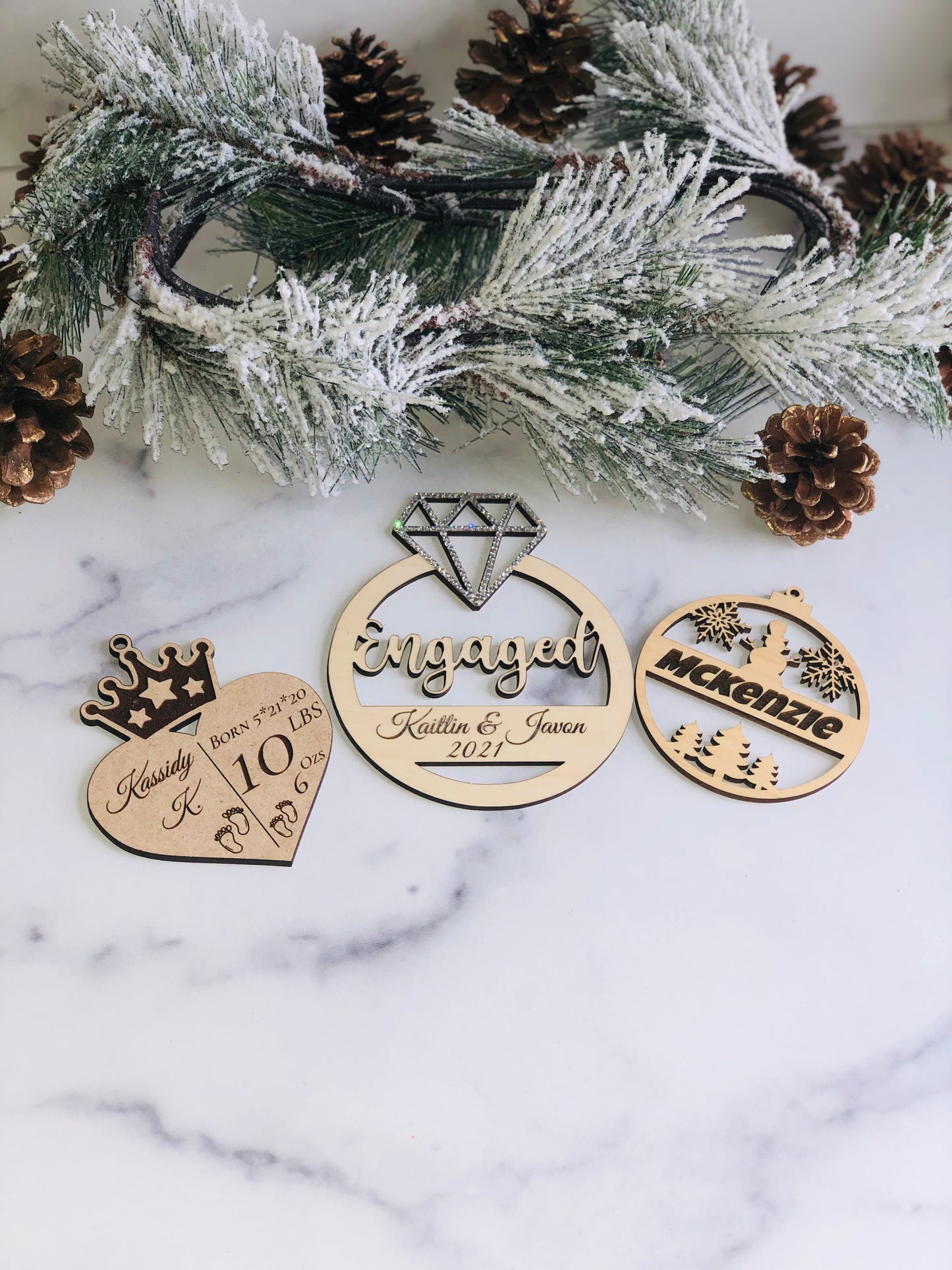 Wooden Ornaments